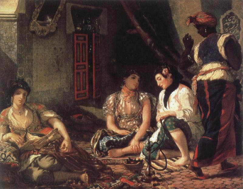 Eugene Delacroix apartment France oil painting art